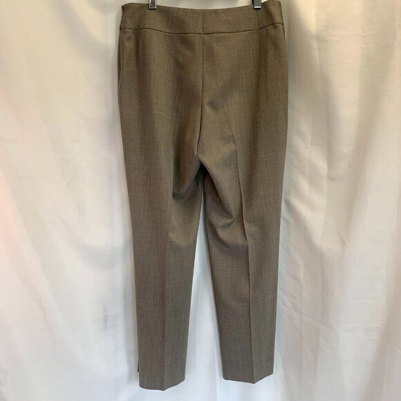 Akris Punto brown wool pants Sz 12 - Picture 4 of 12